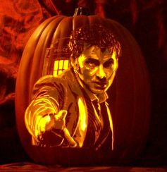 doctor who pumpkin carving templates | Zombie Pumpkins! &#8226; View topic - Michael's 2011 Foam Pumpkins (Gemmys ...