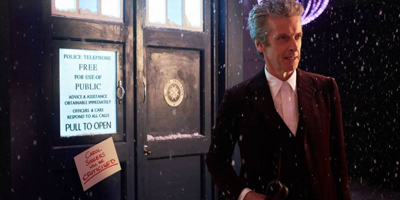 Peter Capaldi in Doctor Who 2015 Christmas special 'The Husbands of River Song'