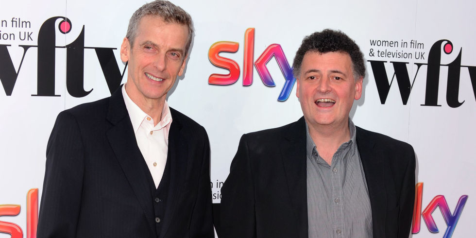 Peter Capaldi and Steven Moffat